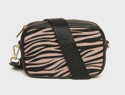 Alice Wheeler Pimlico Crossbody Bag Zebra