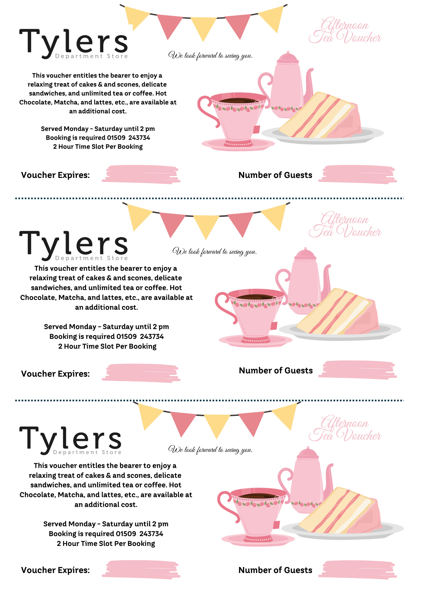 Afternoon Tea Voucher For One