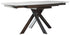 Amalfi Extending Motion White & Grey Stone Table - Large