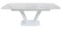 Sorrento Sintered Stone White Extending Table