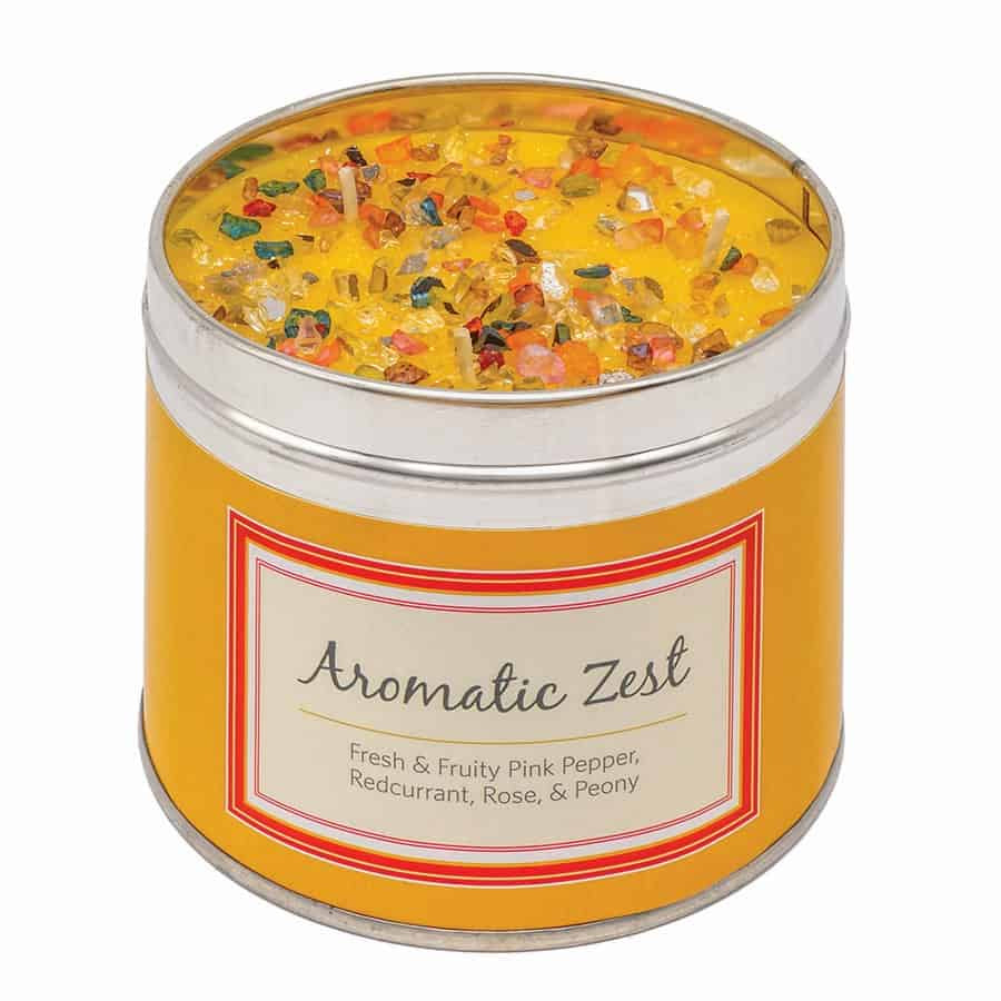 Burning Gold 400gm Candle Aromatic Zest