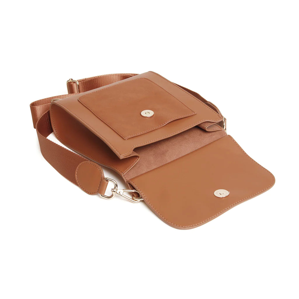 Alice Wheeler Seville Cross Body Bag Tan