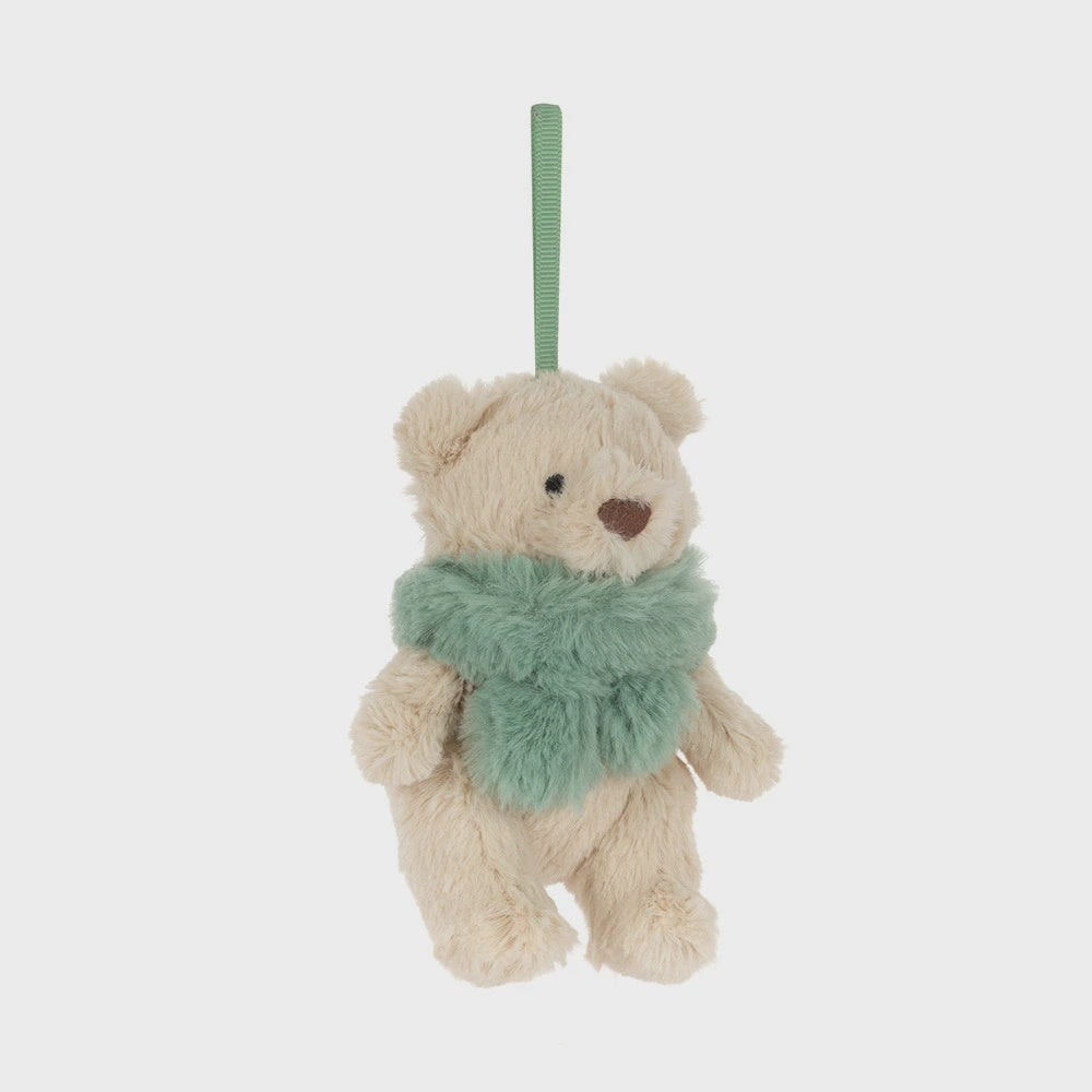 Jellycat Leola Bear Winter Warmer Decoration