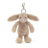 Jellycat Bashful Bunny Beige Bag Charm BAS4BEBC