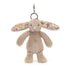 Jellycat Blossom Beige Bunny 'Petal' Bag Charm BAS4BMBC