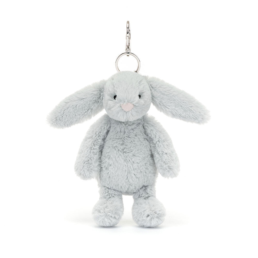 Jellycat Bashful Silver Bunny Bag Charm BAS4BOBC