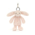 Jellycat Bashful Blush Bunny Bag Charm BAS4ELBC