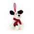 Jellycat Bashful Puppy Decoration  BASS6BPD