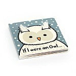 Jellycat If I Were An Owl Board Book BB444OWLN