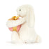 Jellycat Bashful Bunny With Present BB6PR