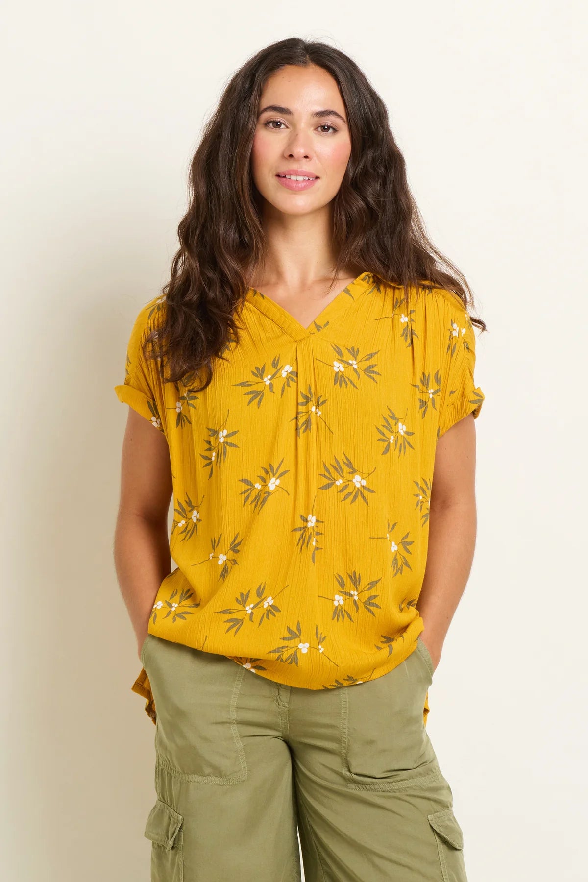 Brakeburn Berry Shirt Yellow
