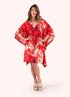 Powder Rouge Blooms Modal Beach Cover Up