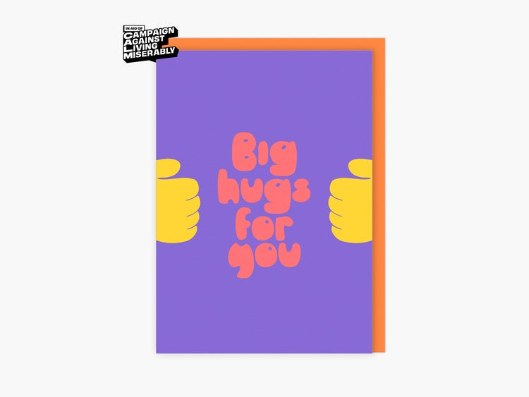 Big Hugs For You Card