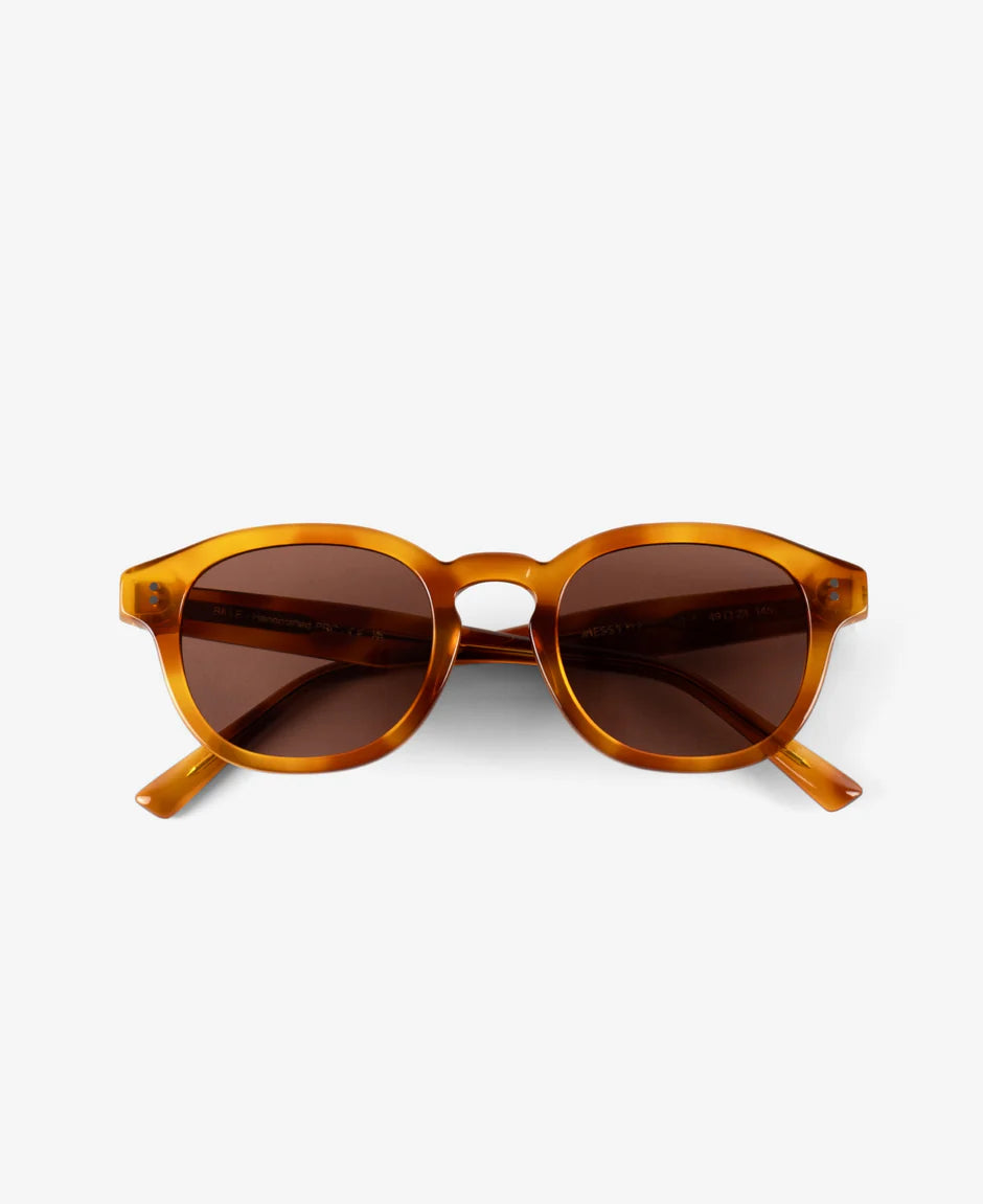 MessyWeekend Billie Havana Brown Sunglasses.