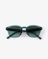 MessyWeekend Billie Turquoise Gradient Green Sunglasses.