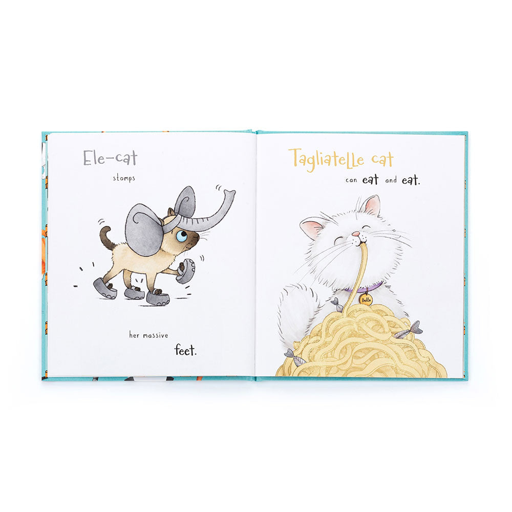 Jellycat All Kinds Of Cats Book BK4CATS