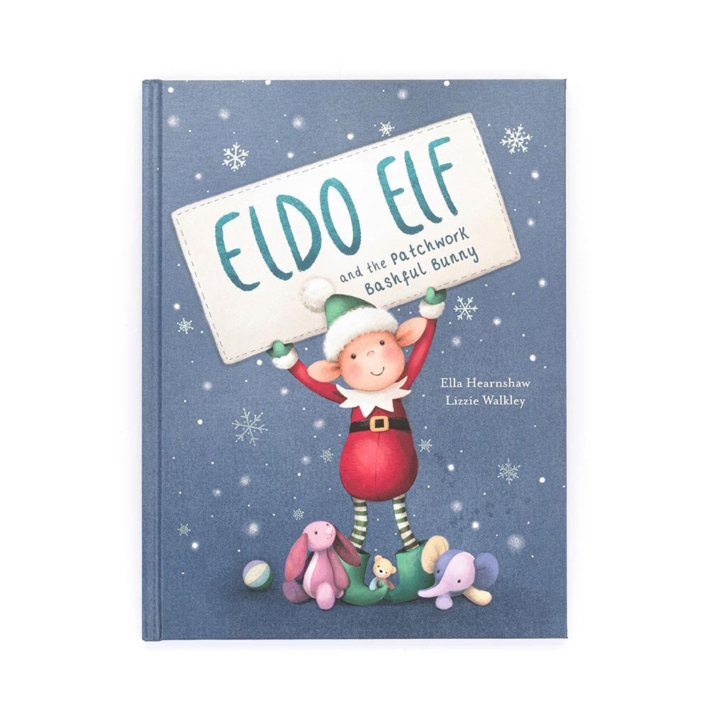 Jellycat Eldo Elf and the Patchwork Bashful Bunny Book BK4ELD