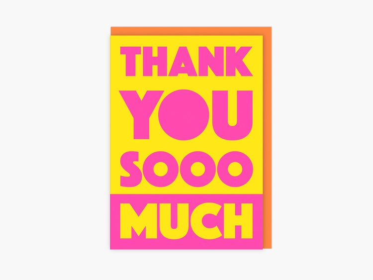 Thank You Sooo Much Card