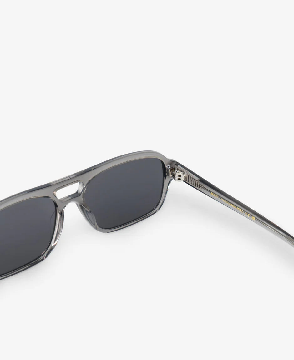 MessyWeekend Burt  Transparent Grey Grey Sunglasses.