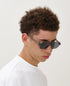 MessyWeekend Burt  Transparent Grey Grey Sunglasses.