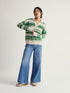 Seasalt Bird Flight Jumper Corula Chalk Bright Green