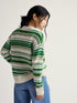 Seasalt Bird Flight Jumper Corula Chalk Bright Green