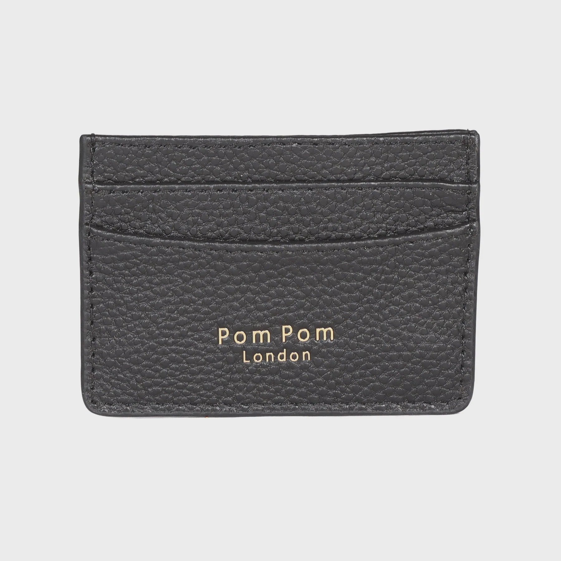 Pom Pom London Chelsea Card Holder Black