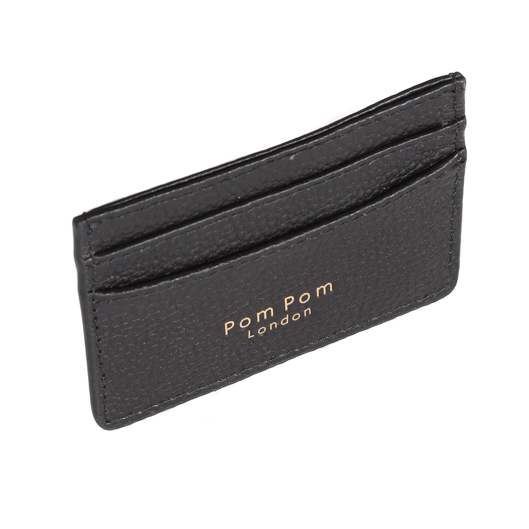 Pom Pom London Chelsea Card Holder Black