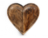 Mango Wood Heart Bowl
