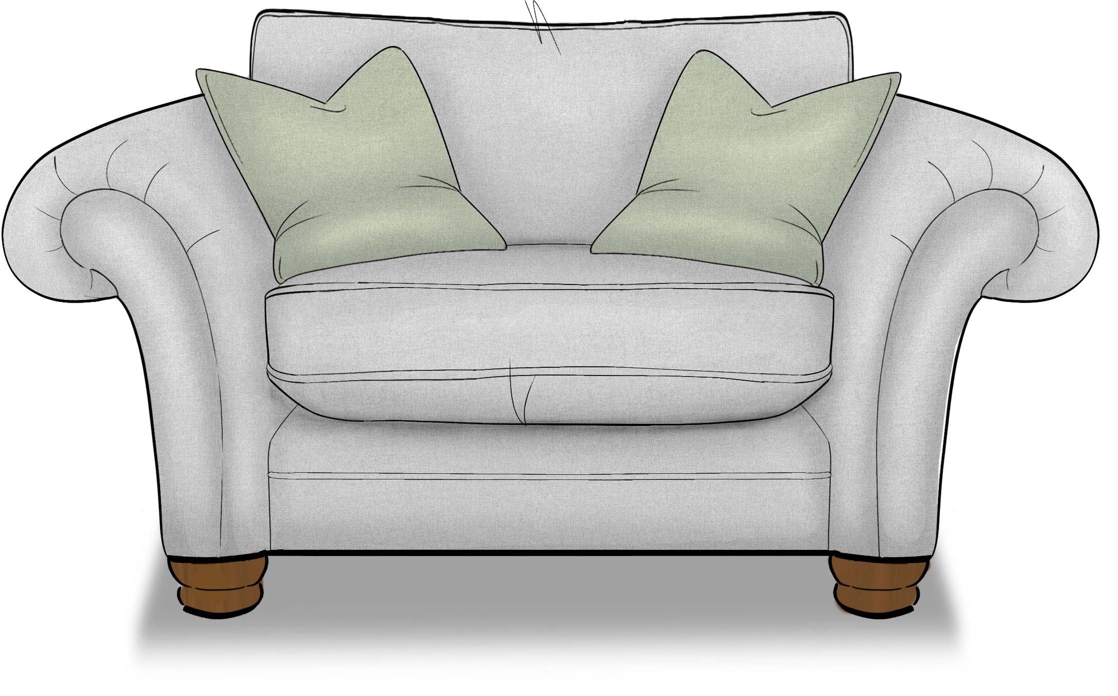 Loxley Cuddler Sofa Chair