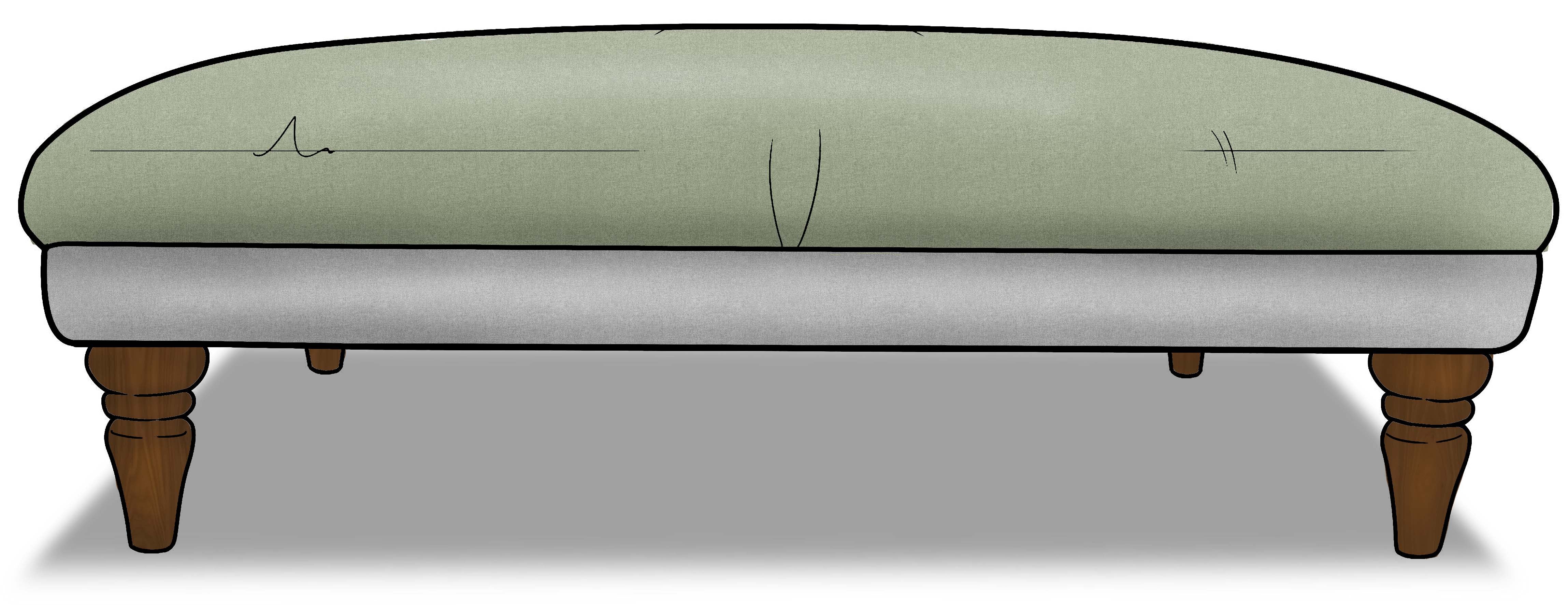 Loxley Bench Sofa Footstool