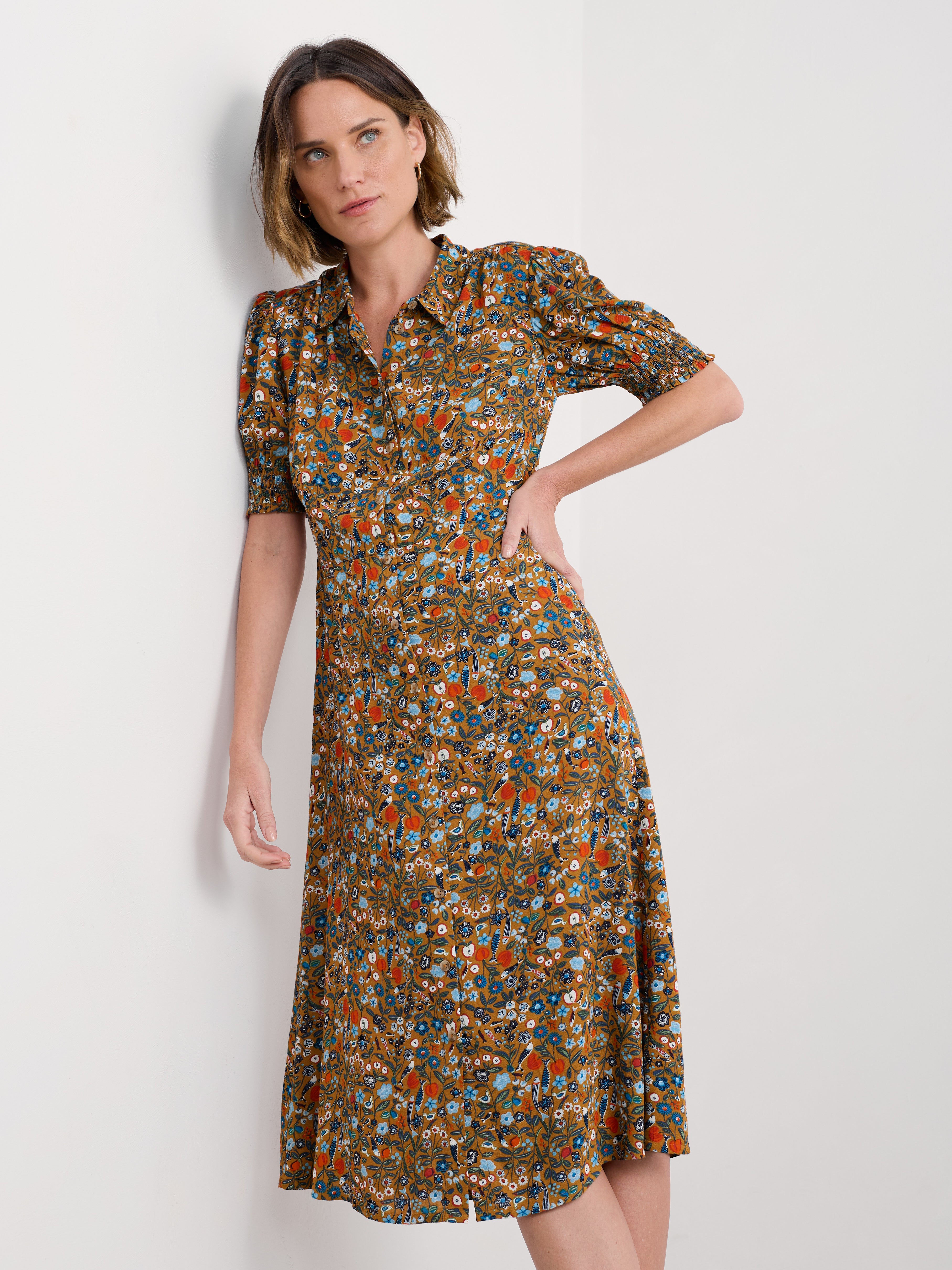 Seasalt Bridget Dress Still Life Basket