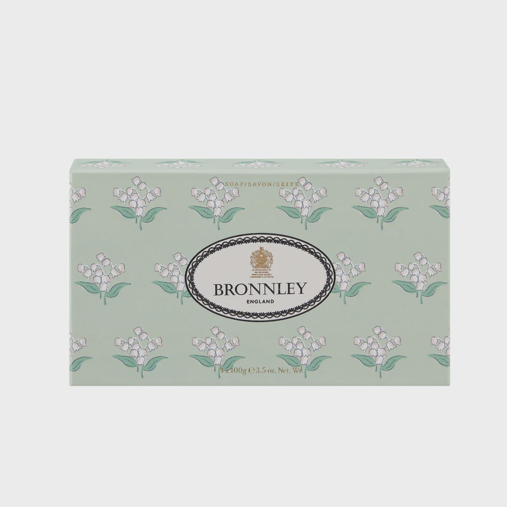 Bronnley Lily of the Valley Soap (3 x 100g)