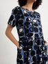 Seasalt Brouse Dress Pebble Monoprint Mussel
