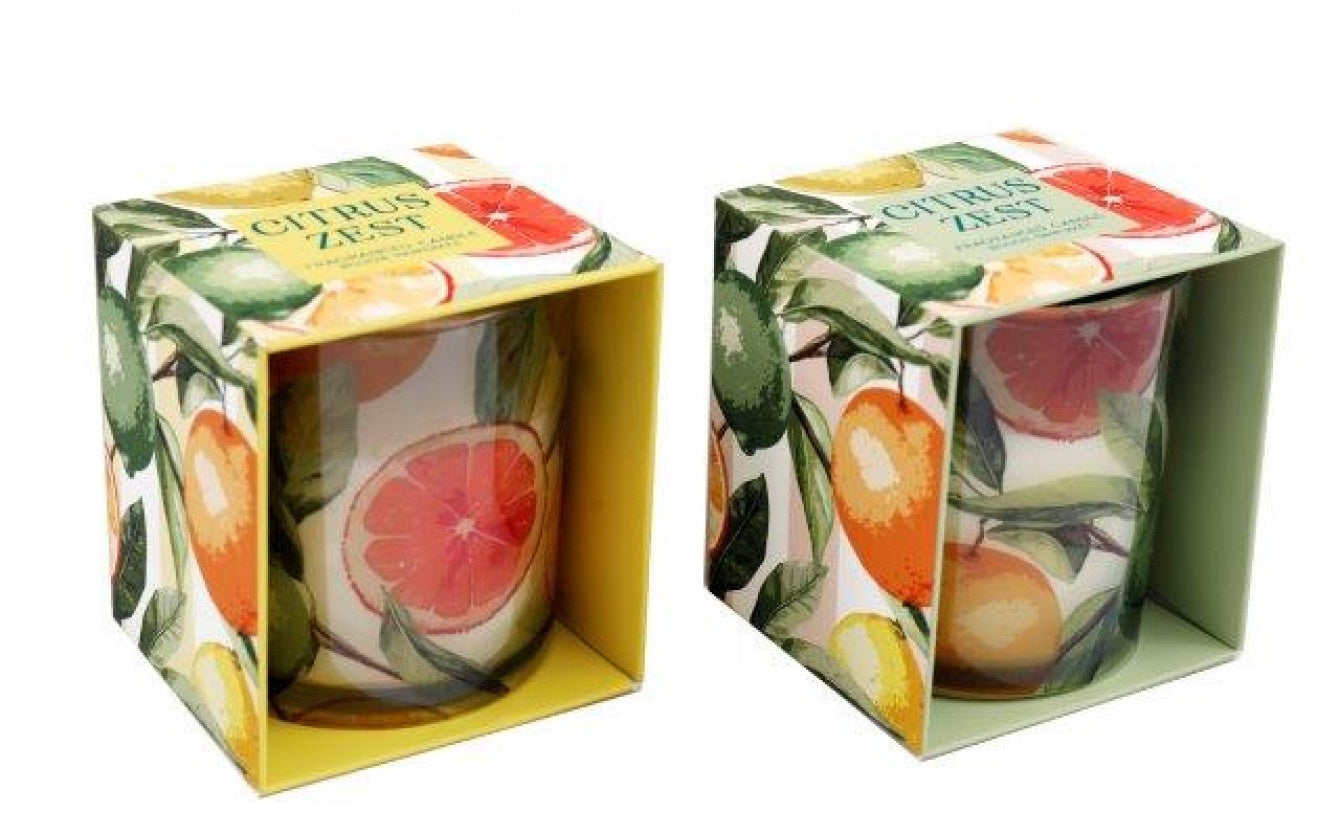 Citrus Zest Candle Pot