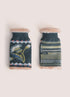 Powder Thistle Wrist Warmer Navy