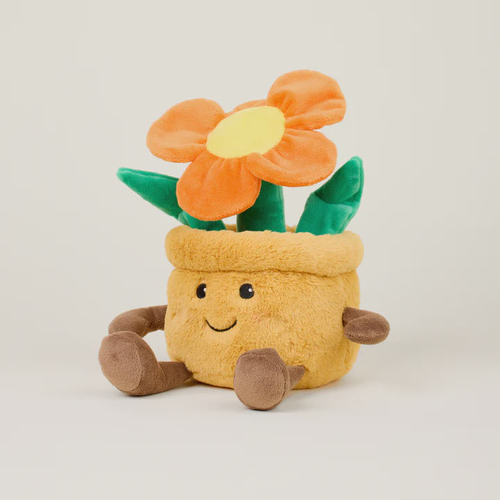 Warmies® Orange Flower Pot