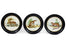38 cm Leopard Round Wall Picture Assorted Designs