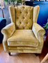 Charlotte Accent Chair Buttoned or Non-Buttoned