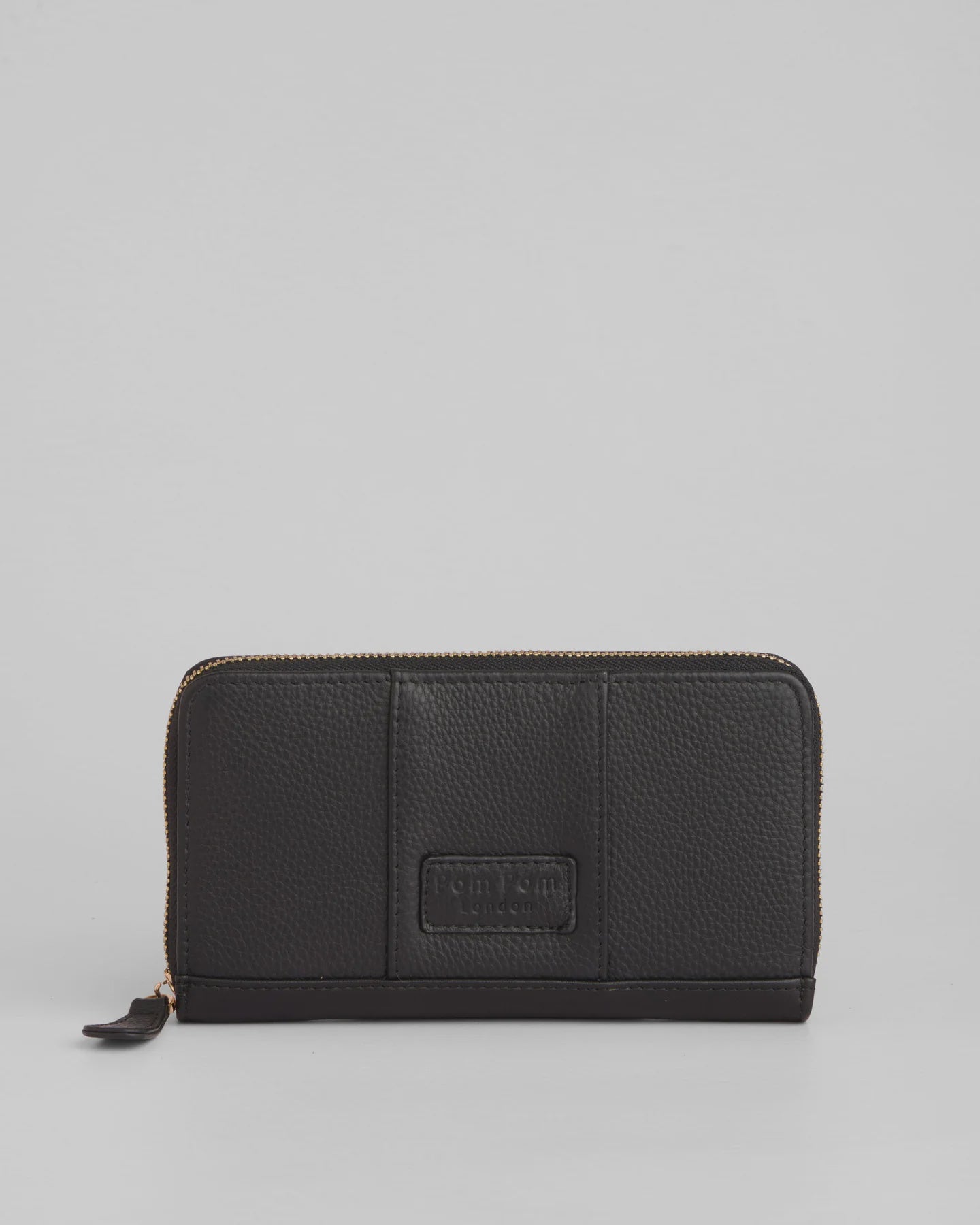 Pom Pom London Chelsea Wallet Purse Black