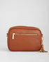 Pom Pom London City Duo Crossbody Bag Chestnut