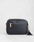 Pom Pom London City Duo Crossbody Bag Black