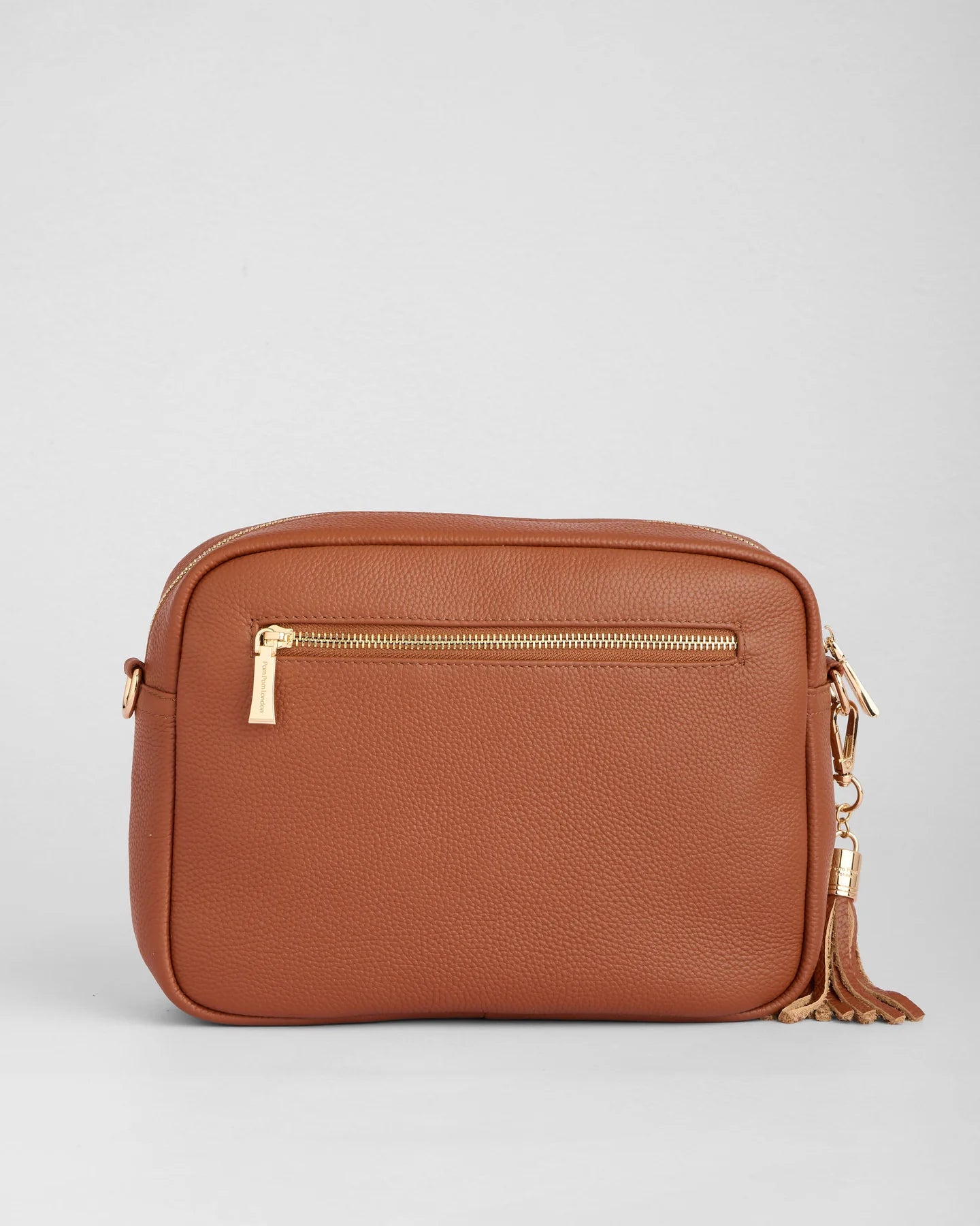 Pom Pom London City Plus Crossbody Bag Chestnut