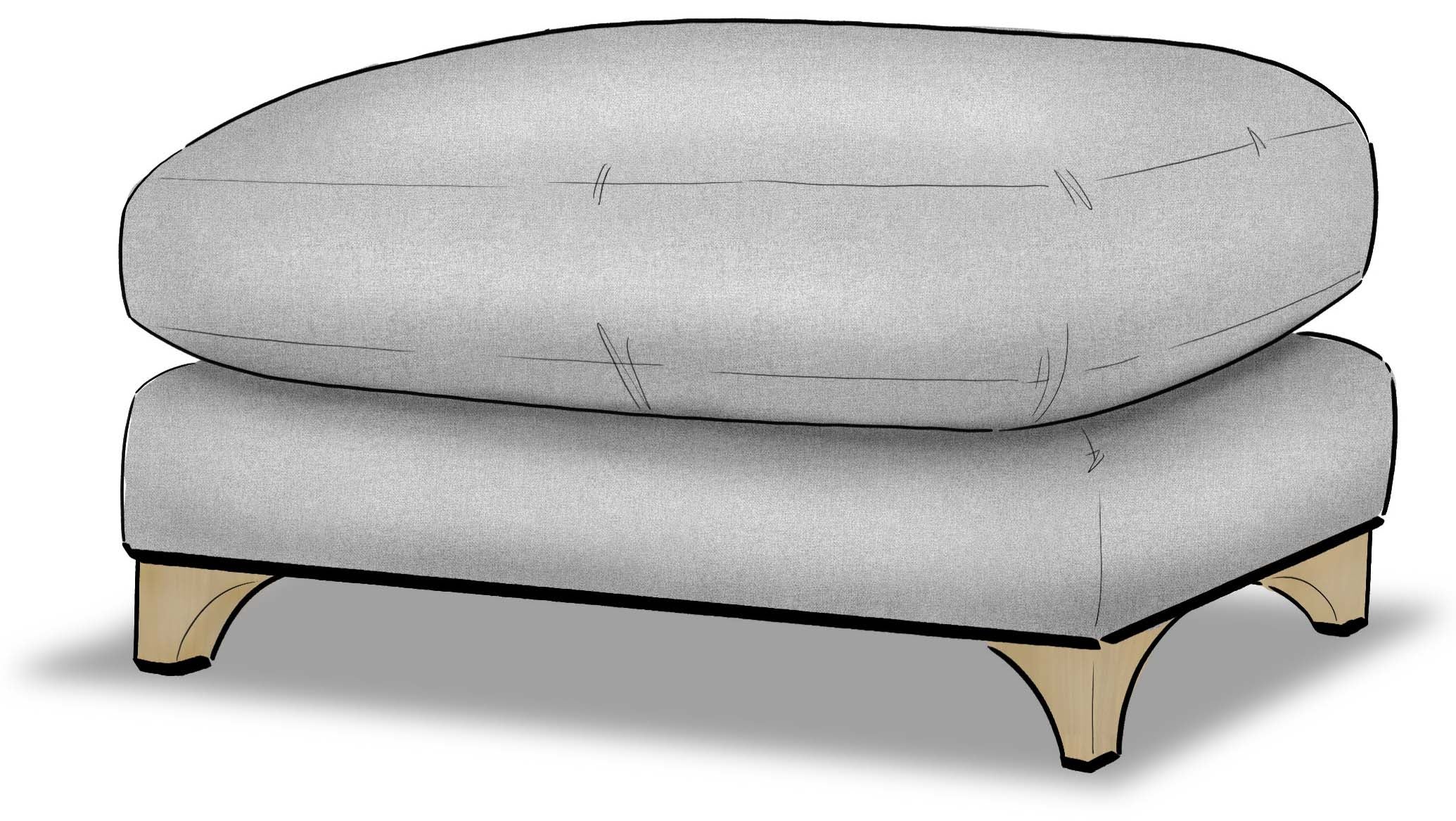 Collington Comi Footstool