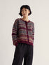 Seasalt Copperhouse Cardigan Larkspur Dark Hellebore