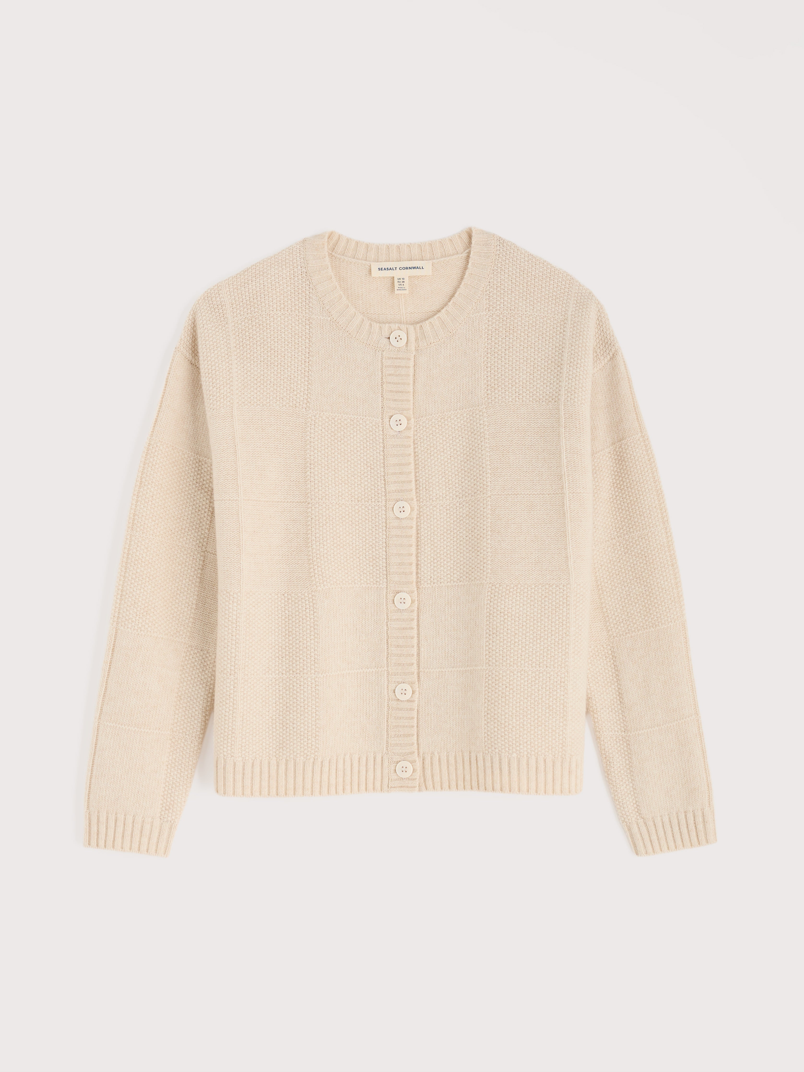 Seasalt Coweth Cardigan Limestone