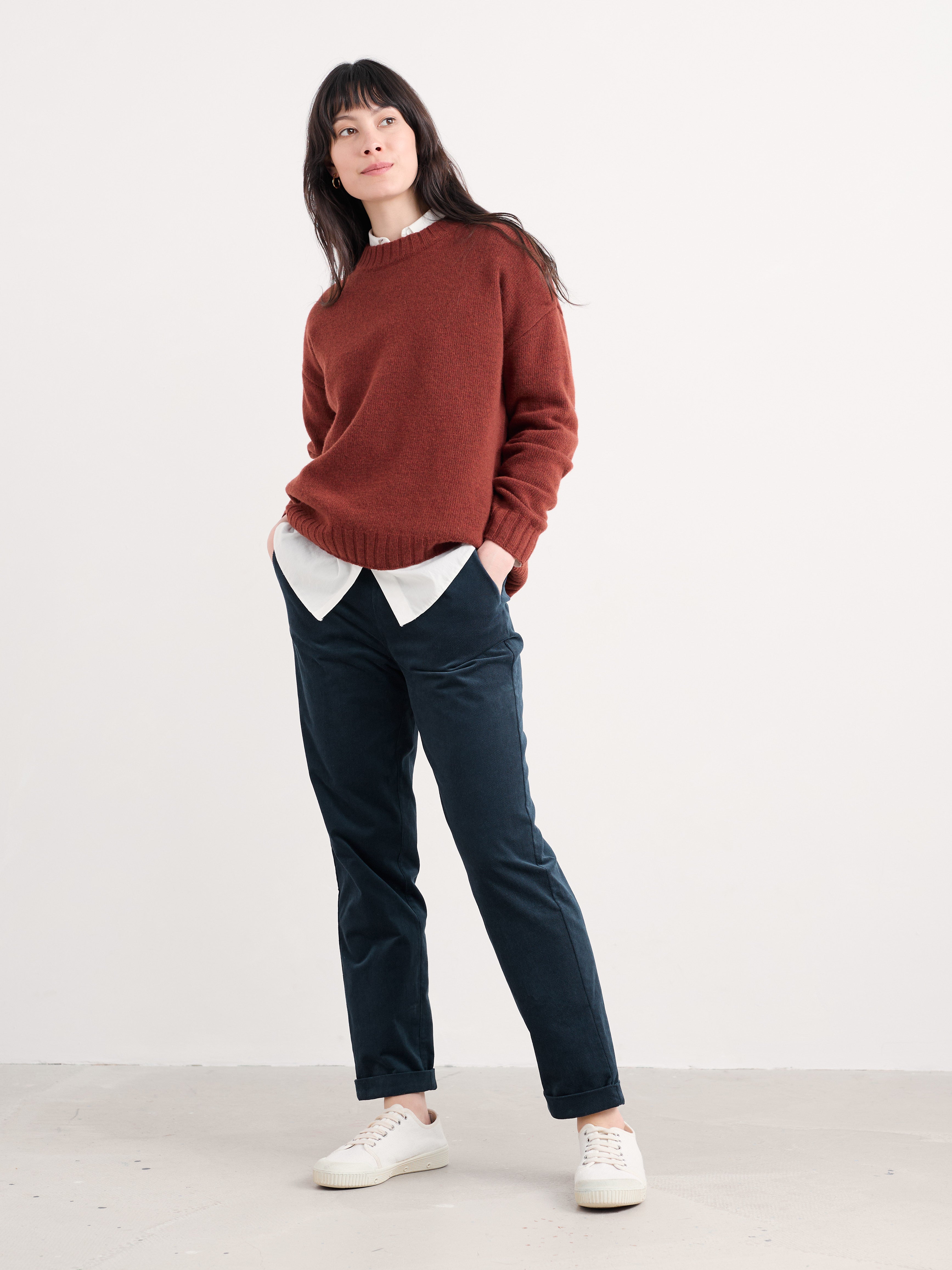 Seasalt Crackington Trousers Maritime