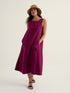 Seasalt Cresting Waves Dress Dark Freesia
