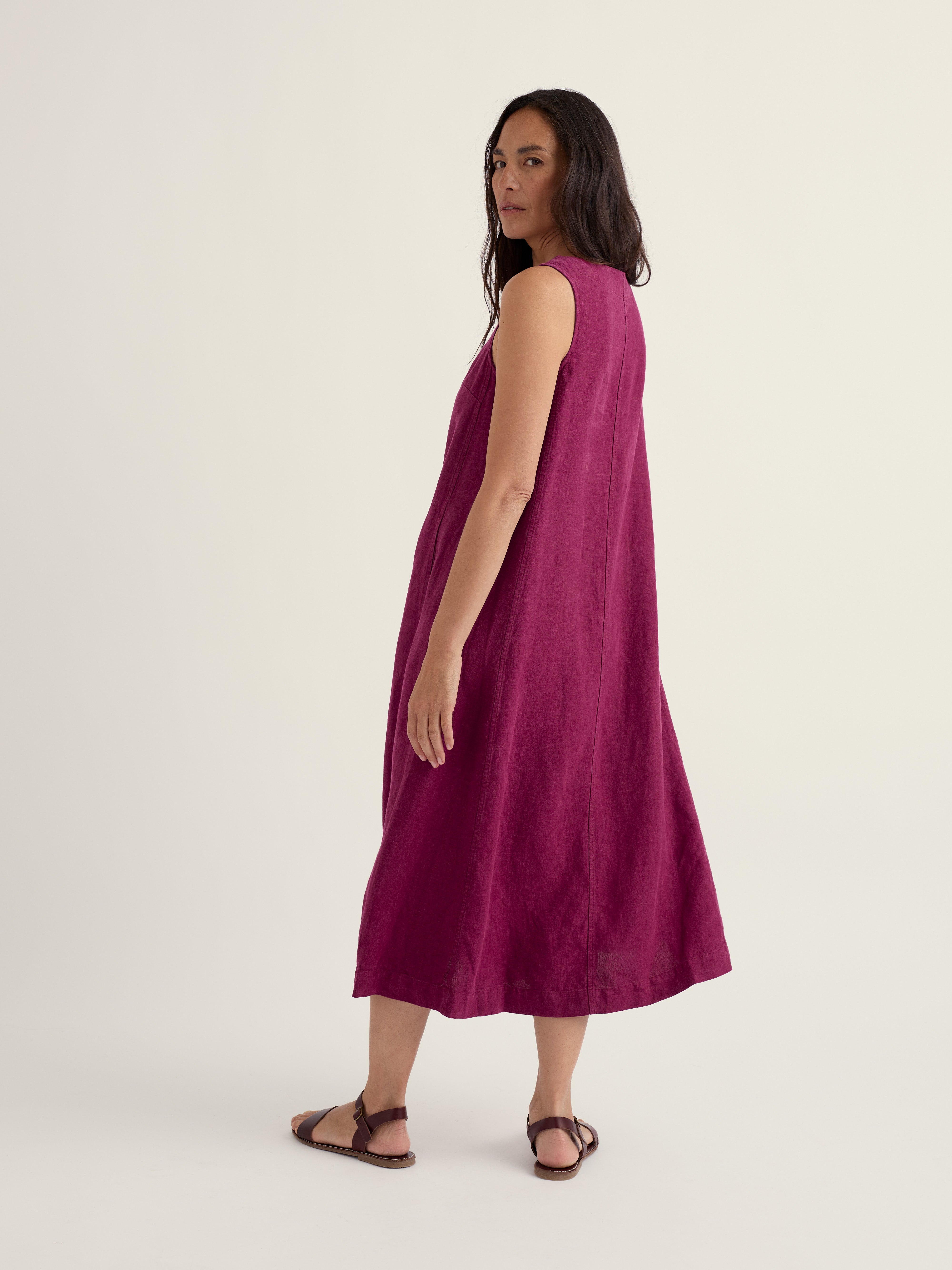 Seasalt Cresting Waves Dress Dark Freesia