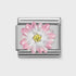 Nomination Silver Pink Flower Charm